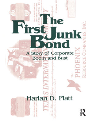 cover image of The First Junk Bond